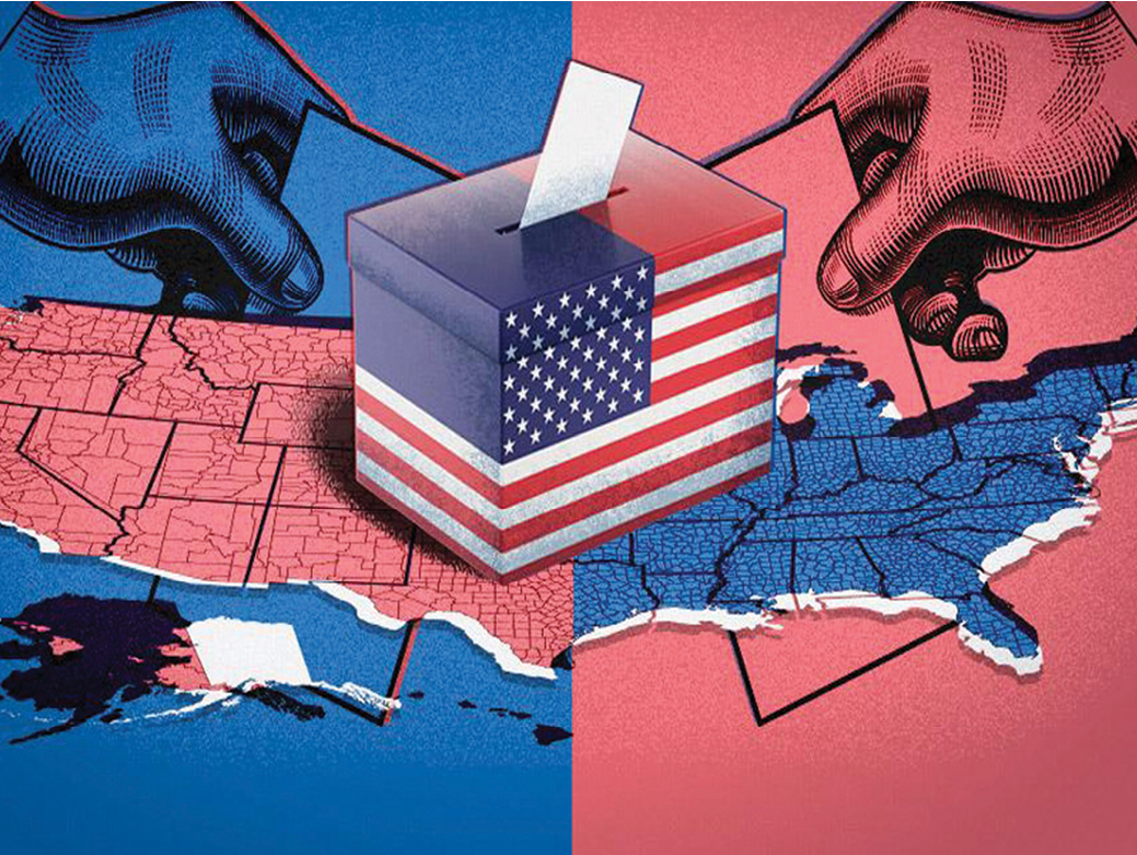 Existen contradicciones con el sistema de valores y la simbología con que se asocia la fundación misma de la nación y se representa a Estados Unidos como modelo democrático universal.  (Inforama, 2020)