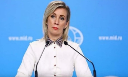 María Zajárova, Vocera de la cancillería de la Federación de Rusia