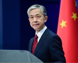 Wang Wenbin, Portavoz del Ministerio de Relaciones Exteriores de China