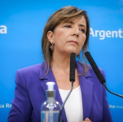 Gabriela Cerruti, Portavoz de la Presidencia argentina