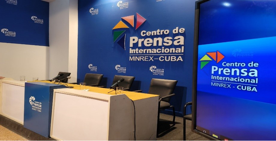 El Centro de Prensa Internacional del MINREX ha sido el escenario de la vocería institucional del país.