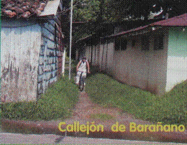 Callejón del Barañano Salida hacia calle tercera.