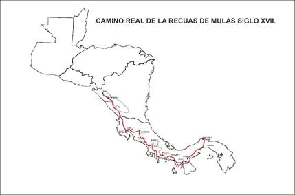 Camino Real de Recuas de Mulas.