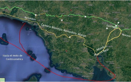 Conexión Colonial Este- Oeste en Veragua.