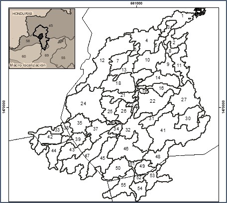 HURs Microcuenca Río Pire