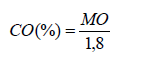 D&oacute;nde: 1.8= factor  de 
          conversi&oacute;n