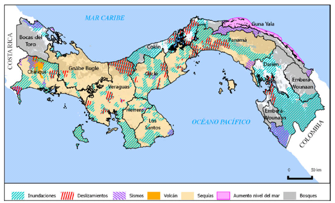 Tipos de Desastres que ocurren en Panamá.
