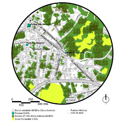 . Mapa de vegetación.