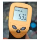 Medición de temperatura en el disipador del MOSFET después de 10 minutos. 



 