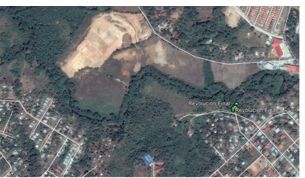 Ubicación satelital del área
de Revolución Final ubicado en el distrito del El Trapichito, Corregimiento de
Barrio Balboa.