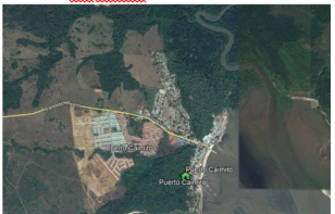 Ubicación del Puerto
Caimito, distrito de Puerto Caimito. 