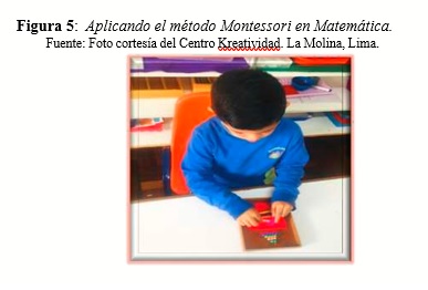 Aplicando el método Montessori en Matemática
