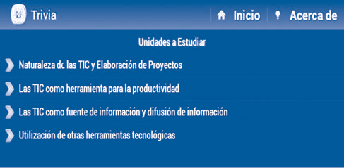 Presentaci&oacute;n de niveles