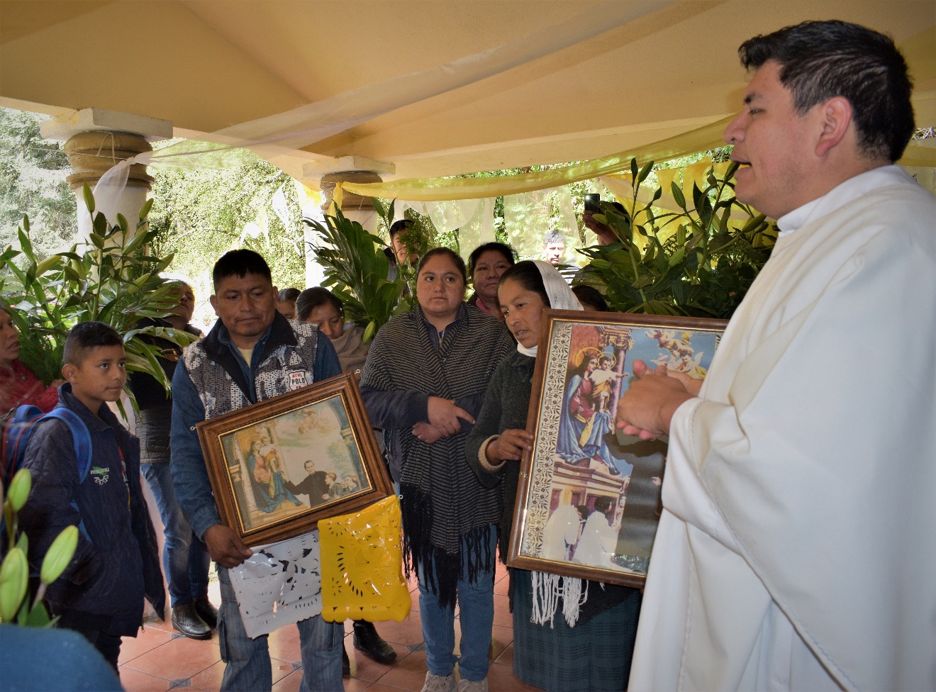 El
cambio de mayordom&iacute;as. 