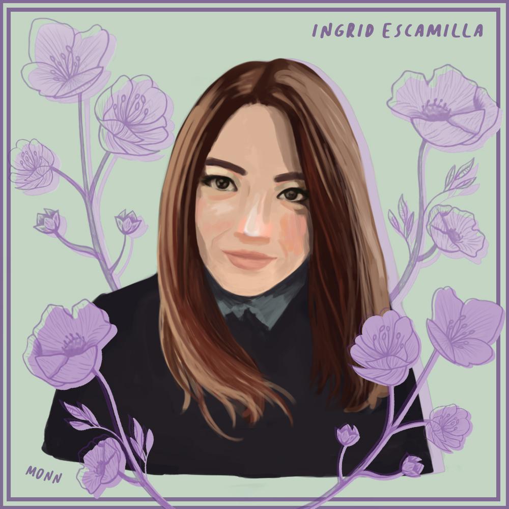 Ilustración de Ingrid Escamilla, realizada por Mónica Vargas para Signa_Lab.