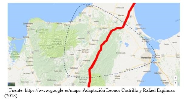 Mapa Interfrontera Venezuela-Colombia