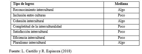 Logros
del proceso de integración internacional interuniversitario
