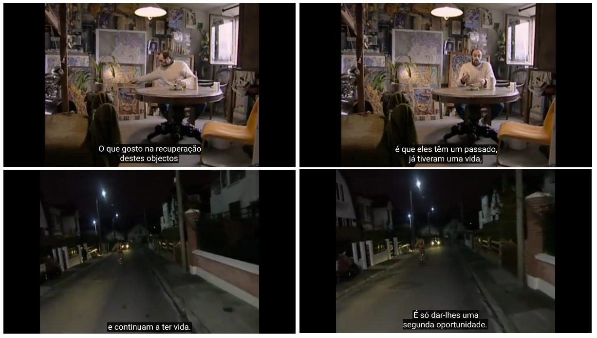 Frames do documentário ‘Os
catadores e eu’ de Agnès Varda.
