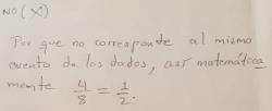 ¿La probabilidad se podría representar con la
    expresión   ?