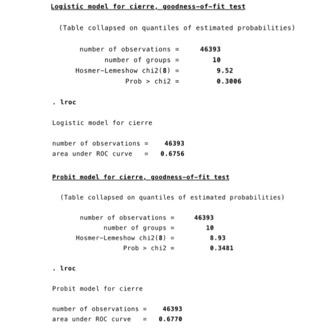 Test Bondad de Ajuste