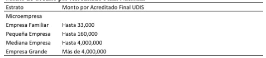 Monto de Crédito por Acreditado Final Nacional
