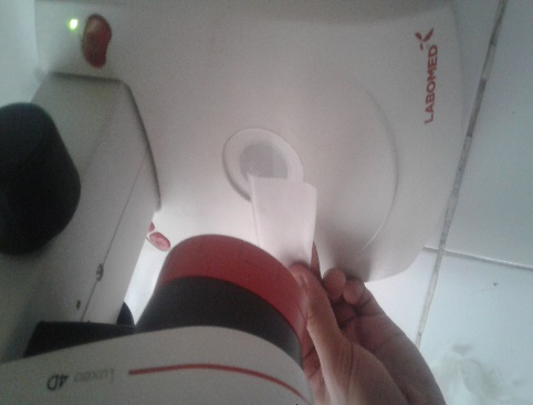 Observaci&oacute;n de las biopel&iacute;culas de almid&oacute;n de yuca (Manihot esculenta
     Crantz).