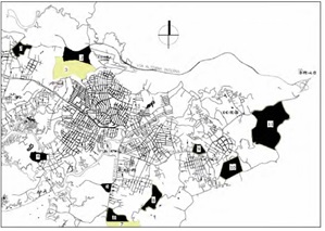 Planos de los anteproyectos de modelación urbana para proyectos de
vivienda social en la zona continental de Buenaventura