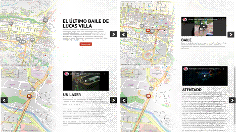  Reconstrucción multimedia del asesinato de Lucas
Villa