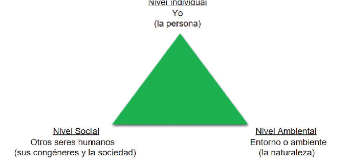 El tri&aacute;ngulo de la vida