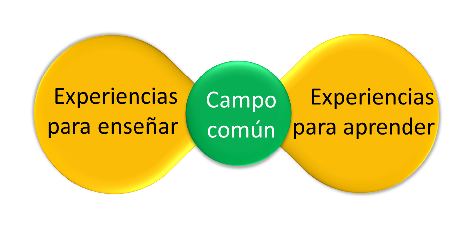 Campo común de experiencia para potenciar el aprendizaje