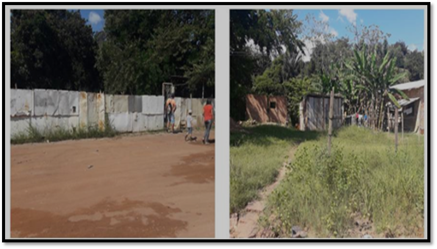  Moradias improvisadas, próximas ao Igarapé Grande
