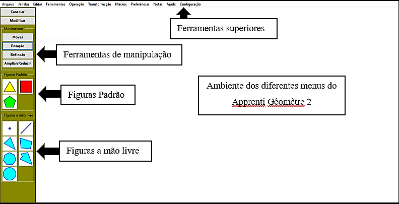 Ambiente do
Apprenti Géomètre 2