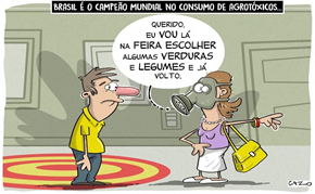 Brasil é
  campeão no consumo de agrotóxicos