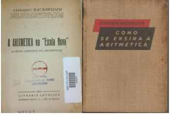 Capa dos
manuais de Everardo Backheuser.