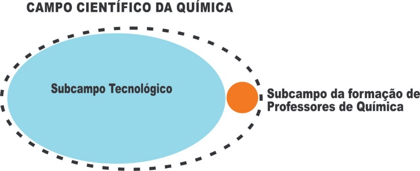 Campo Científico da Química e seus
subcampos constituintes