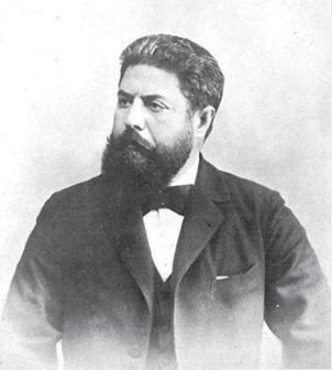Retrato de Joaquín Costa, realizado por Manuel
Compañy Abad (1858-1909)