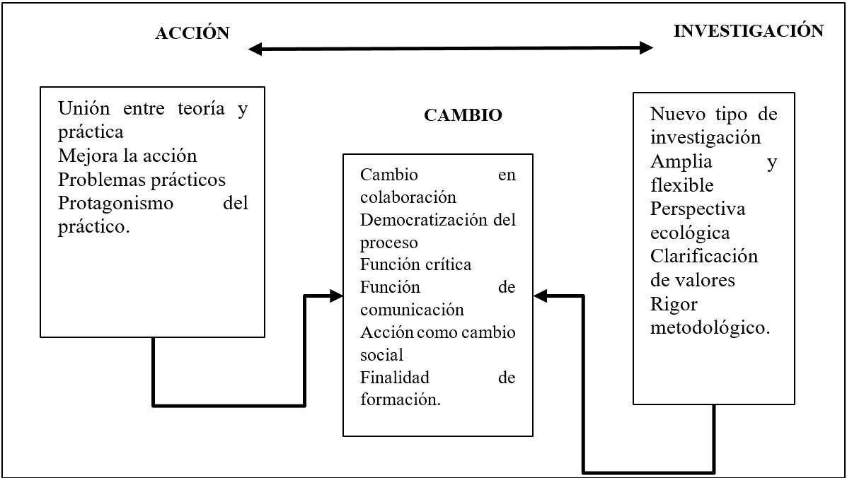 Rasgos
que definen la investigación acción