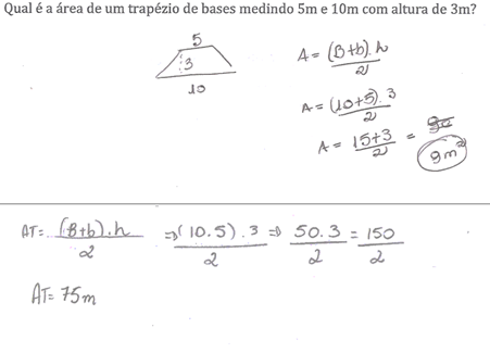  Exemplo de resposta na questão iv (Questionário Inicial)