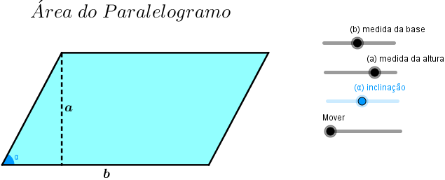 Área do
Paralelogramo