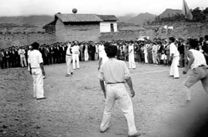 Exhibición voleibol, Loja, Ecuador, s/f.