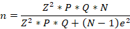 Formula de la Muestra