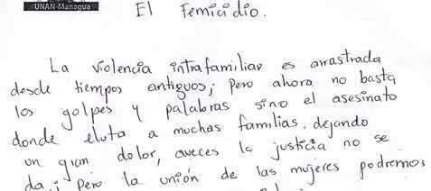 Texto transcrito de los estudiantes (TDA1)