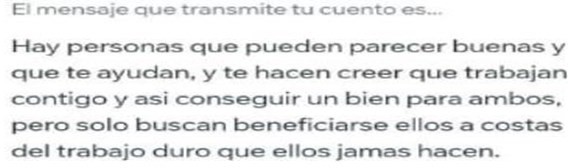 Resultados de la prueba del A1: