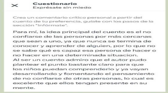 Cuestionario