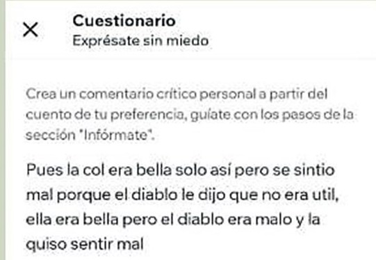 Cuestionario