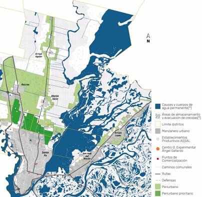 Periurbano de escala metropolitana Parque Agrario
Santa Fe Metropolitana (2018)
