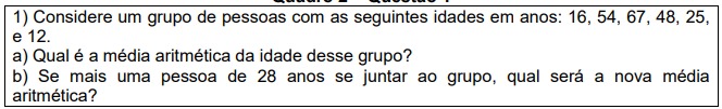 Quest&atilde;o 1
