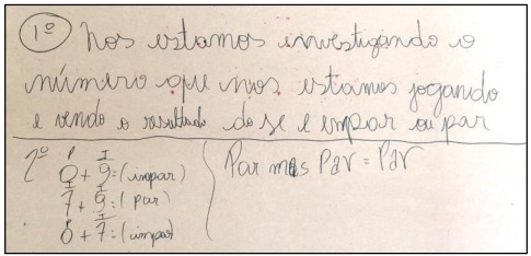 3º Momento da Atividade Par ou ímpar Ímpar ou par Registro do trio L.G.J.