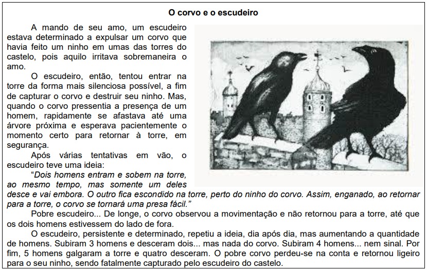 Trecho 2 do enunciado da atividade "O senso
numérico dos bichos".