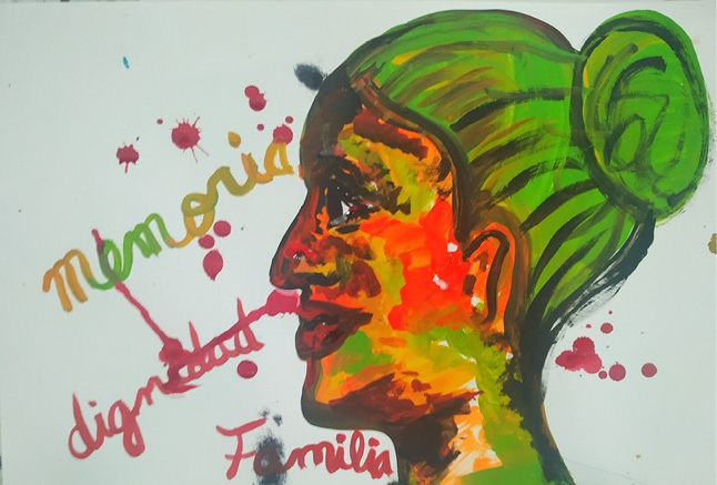 Ilustraci&oacute;n 2. Lienzo de mujer
			